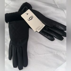 Brand new with tag black water resistant touch screen compatible Ugg gloves